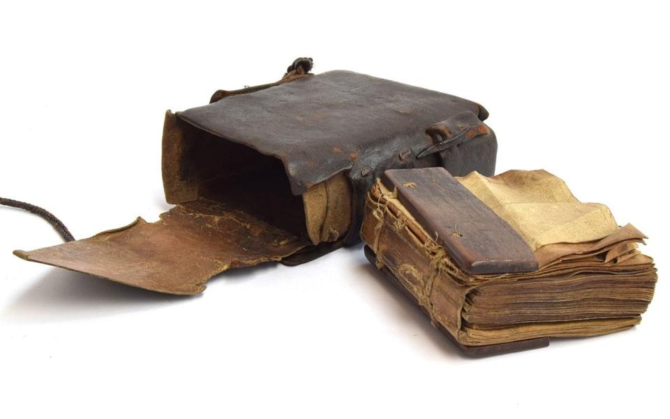 The bible is believed to date from the 18th century 