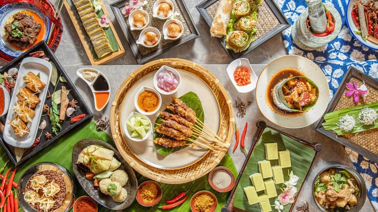 South East Asian dishes