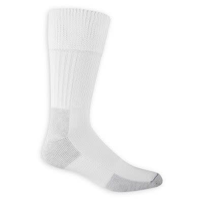 Diabetic and Circulatory Health White Socks