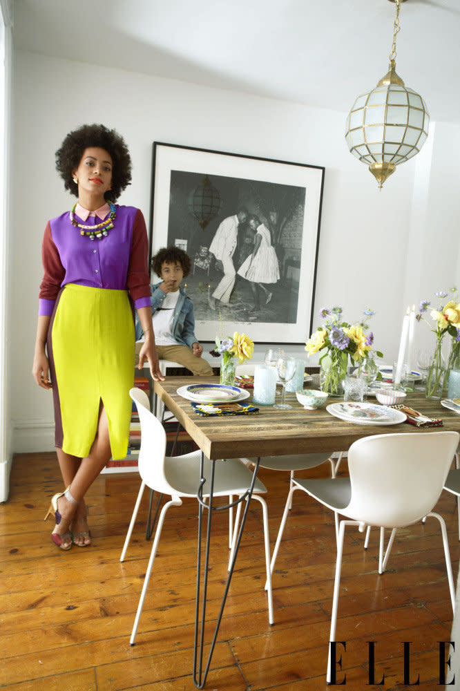 Beyonce's little sister takes us on <a href="http://www.huffingtonpost.com/2013/06/24/solange-knowles-home_n_3491283.html?utm_hp_ref=celebrity-homes" target="_blank">a house tour of her Brooklyn space</a>.