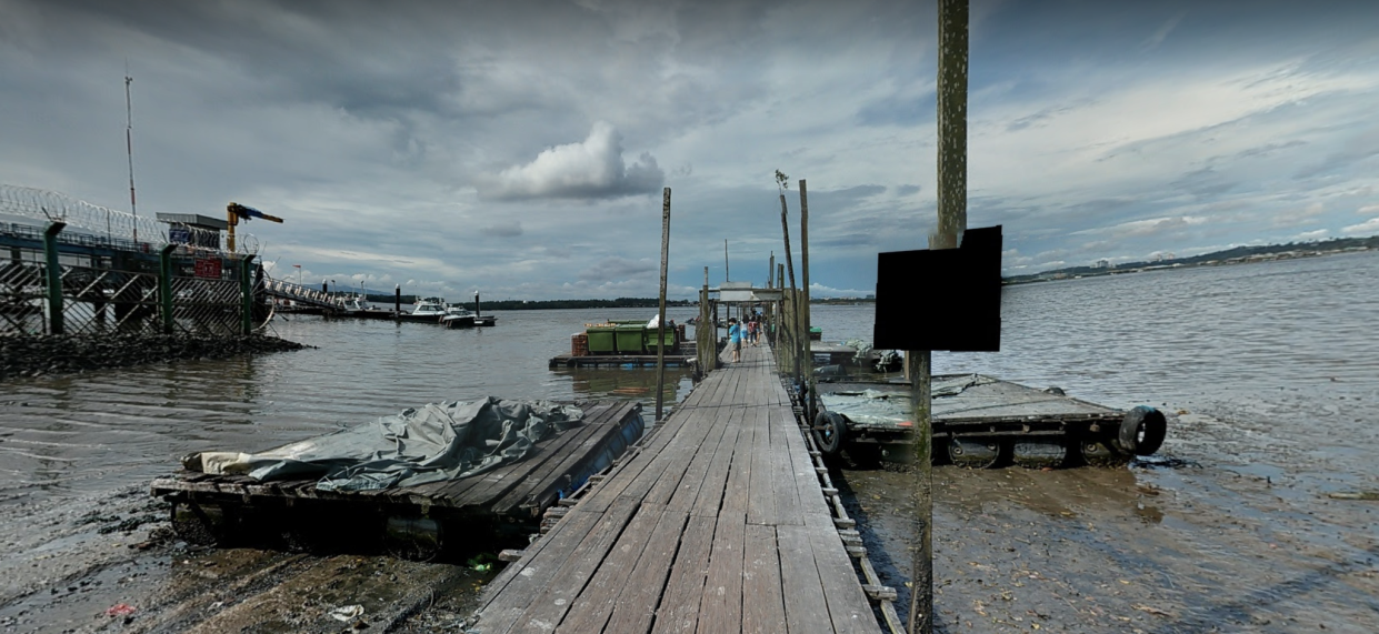 Lim Chu Kang jetty. (PHOTO: Google Street View Images)