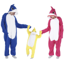 <p><strong>RnMoMo</strong></p><p>etsy.com</p><p><strong>$39.99</strong></p><p>Go trick-or-treating as the musical children’s hit, “<a href="https://www.youtube.com/watch?v=XqZsoesa55w" rel="nofollow noopener" target="_blank" data-ylk="slk:Baby Shark;elm:context_link;itc:0;sec:content-canvas" class="link ">Baby Shark</a>.” You can dress up as Mommy Shark, Daddy Shark and Baby Shark!</p>