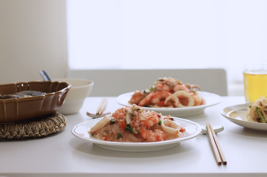 食譜｜泰式酸辣海鮮冬粉