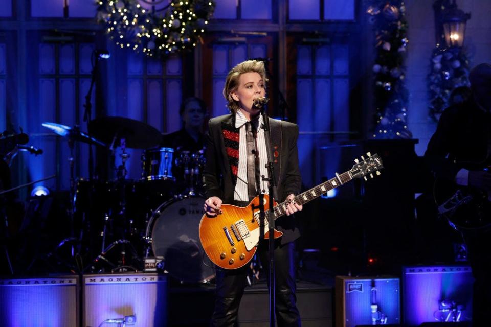 Brandi Carlile, performing on the Dec. 10 episode of NBC's "Saturday Night Live."