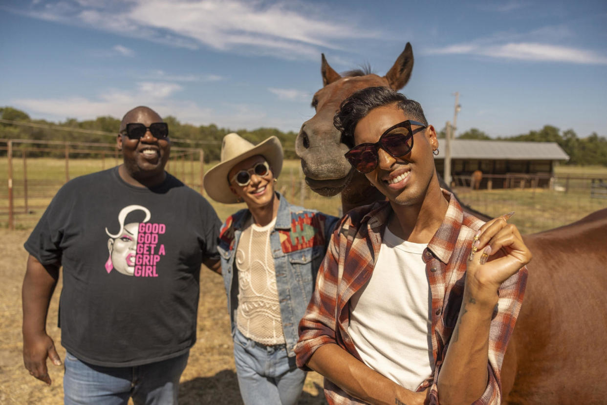 Latrice Royale, Sasha Velour, and Priyanka on 