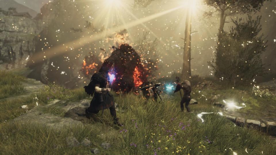 Mage screenshots from Dragon's Dogma 2