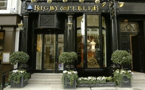 Rigby & Peller have a number of stores across London - Credit: Andrew Crowley