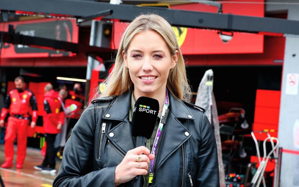 In der kommenden Formel 1-Saison wird Laura Papendick einige Moderationen übernehmen. (Bild: RTL / Lukas Gorys)