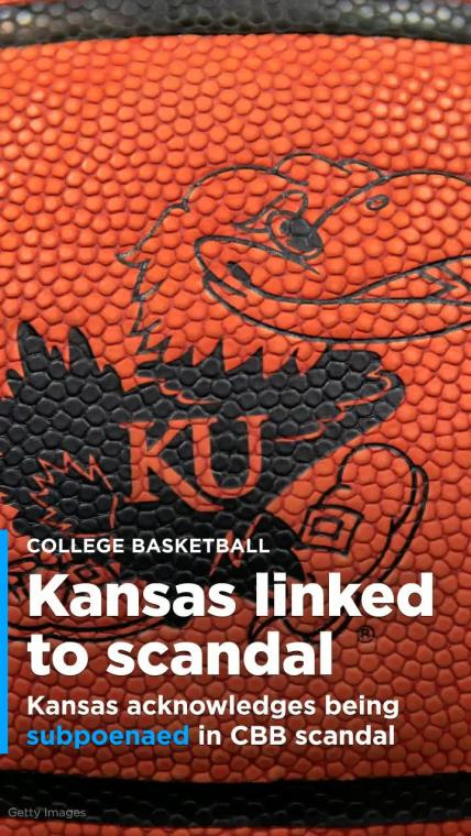 Kansas tacitly owns up to being subpoenaed by the federal government in the ongoing college basketball investigation