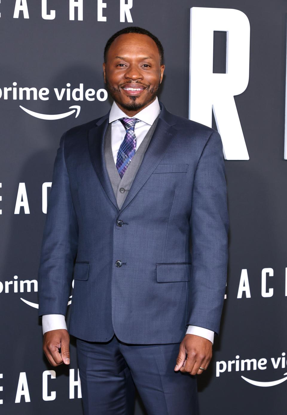 Malcolm Goodwin attends the premiere of Amazon Prime's new series "Reacher"