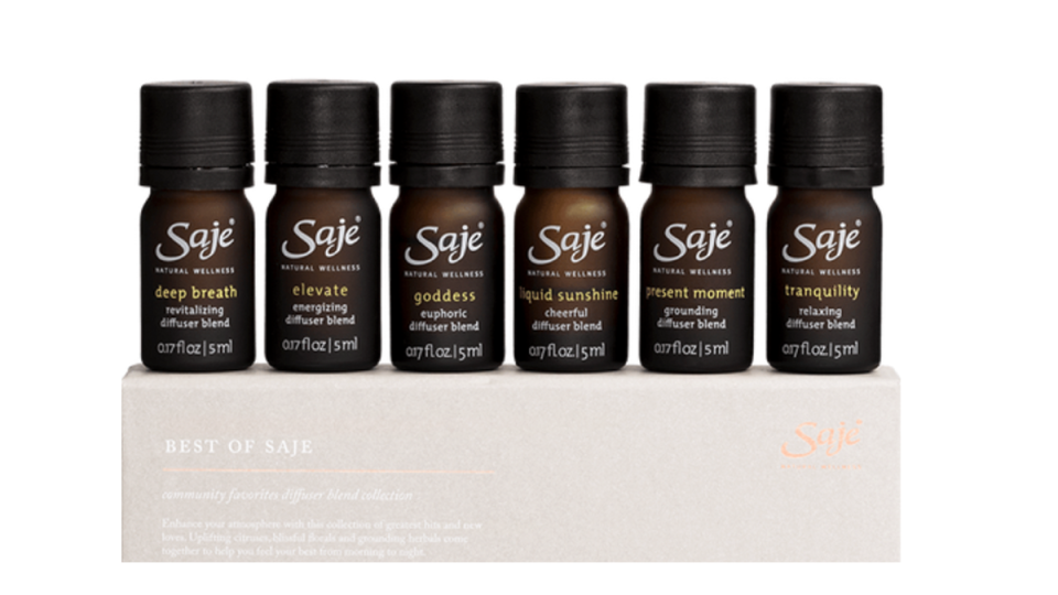 Best stocking stuffers: Saje essential oils