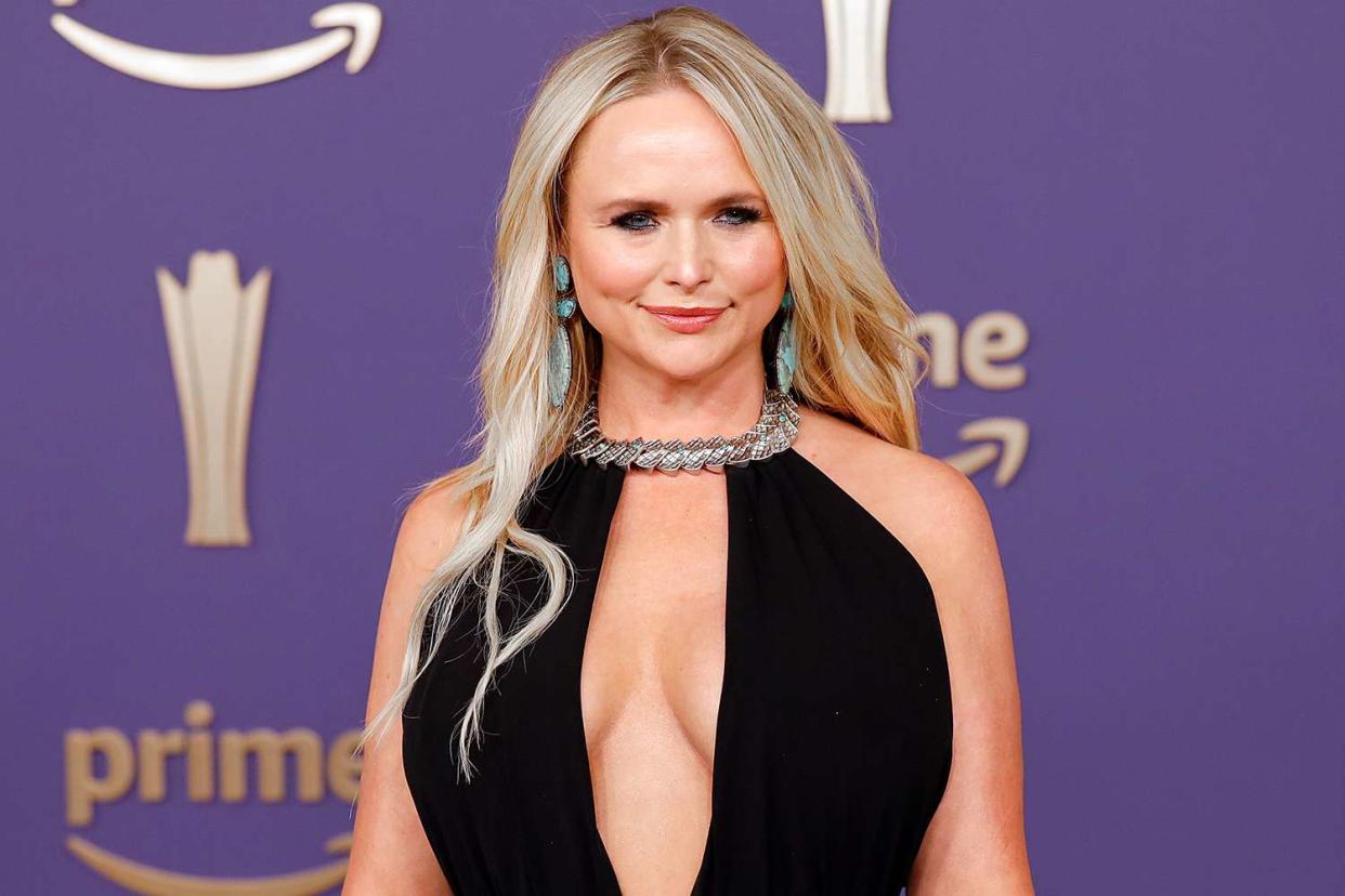 <p>Ayisha Collins/FilmMagic</p> Miranda Lambert attend the ACM Awards at Omni Frisco Hotel at The Star on May 16, 2024 in Frisco, Texas