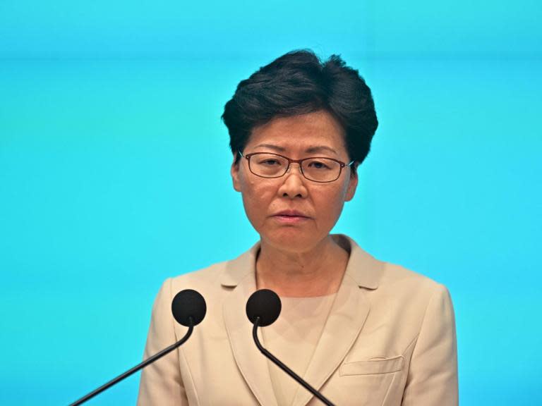 Hong Kong’s embattled leader Carrie Lam has apologised for trying to force through a bill changing the city’s extradition laws and suggested it will not be revived unless the move gains popular backing.Giving her first news conference since the crisis deepened dramatically with last Wednesday’s violent clashes between protesters and police, Ms Lam said she had been through a period of “self-reflection” about her own leadership and offered a “sincere and solemn” apology to her people.But the Beijing-backed chief executive also continued to shrug off calls for her resignation, a key demand from Sunday’s two-million-strong demonstration, saying she wanted to see out the remaining three years of her term in order to win back the public’s trust.And she also refused to meet protest leaders’ demands for her to apologise for either police brutality or the official designation of Wednesday’s protest as a riot.The law in question would have loosened Hong Kong’s strict extradition policy, allowing suspects to be sent on a case-by-case basis to many more countries and territories.This was to include mainland China, and the central government in Beijing had backed the law from the start. Critics feared the new law would be used to abduct dissidents for show trials on the mainland.Ms Lam had already “suspended” the bill and apologised on Sunday for her handling of the political crisis, which has seen millions take to the streets and running battles between demonstrators and police armed with rubber bullets, tear gas and water cannon.But on Tuesday she suggested for the first time that the bill was effectively dead. When asked by a journalist if she could be trusted - given the bill was not being formally retracted - she insisted that it would expire in 2020 at the end of the current legislative term.She said that “in recognition of the anxiety and fears caused by the bill in the last few months, if we don't have confidence from the people we will not proceed with the legislative exercise again”."I will not proceed with this legislative exercise if [their] fears and anxieties cannot be adequately addressed," she said.It may not prove enough to placate protest leaders. Organisers of the Civil Human Rights Front, one of the groups responsible for the previous two Sundays’ marches, said they were unhappy that Ms Lam had failed to meet any of their five demands, which also included the release of dozens of detained protesters.Nonetheless, the shelving of the bill is a landmark moment for Hong Kong’s democratic protest movement, low on confidence until recently after the failure of the 2014 Umbrella Movement to force any meaningful change.While Beijing continued on Tuesday to dismiss the protests as “foreign interference” in China’s affairs, and to censor any mention of the mass demonstrations in Chinese media, the protests will be seen as a victory against the perceived encroachment on Hong Kong’s autonomy.