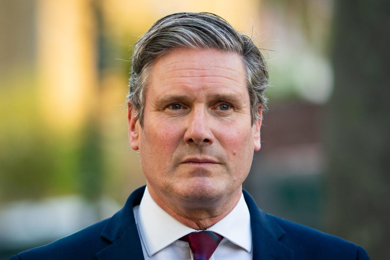 <p>Labour leader Keir Starmer has revealed his complex relationship with his distant father in an interview with Desert Island Discs</p> (PA)