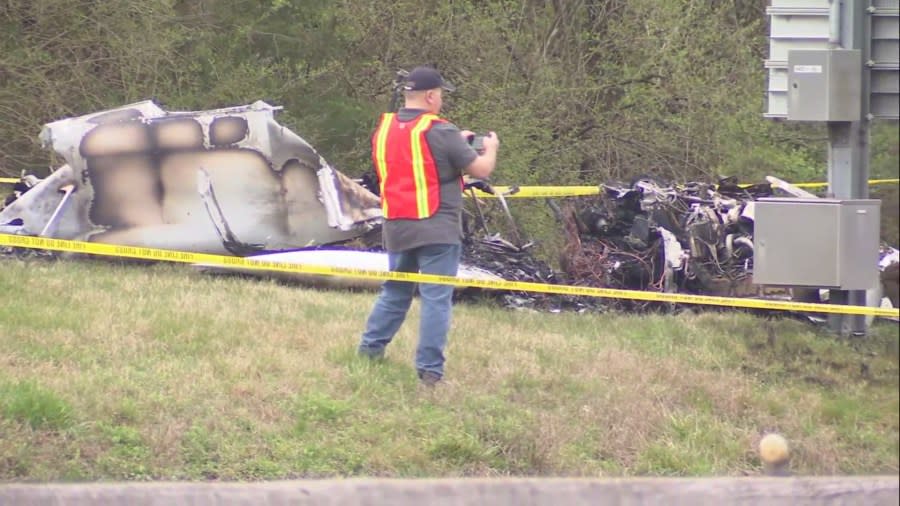 I-40 plane crash