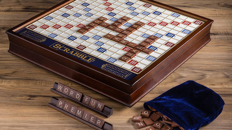 Best gifts for book lovers: Deluxe Scrabble