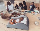 The entire Kardashian-West family sat down for a big <a href="https://www.instagram.com/p/B7oHS0MgyNe/?igshid=16wcayl7y4uit" rel="nofollow noopener" target="_blank" data-ylk="slk:breakfast together;elm:context_link;itc:0;sec:content-canvas" class="link ">breakfast together</a>. "Morning Madness," wrote <a href="http://people.com/tag/kim-kardashian" rel="nofollow noopener" target="_blank" data-ylk="slk:Kardashian West;elm:context_link;itc:0;sec:content-canvas" class="link ">Kardashian West</a>.