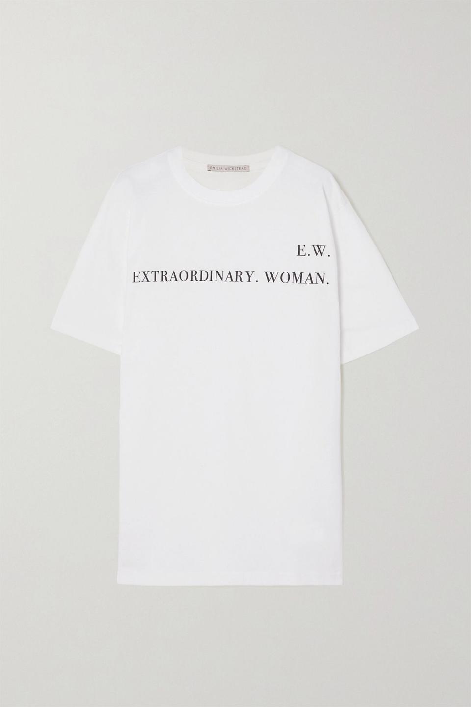 International Women's Day Printed Organic Cotton-Jersey T-Shirt