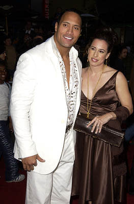 The Rock with his wife Dany at the LA premiere of Universal's The Scorpion King