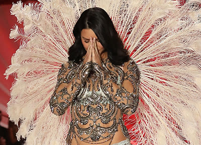 Adriana Lima Tears Up on the Runway During Her Final Victoria's