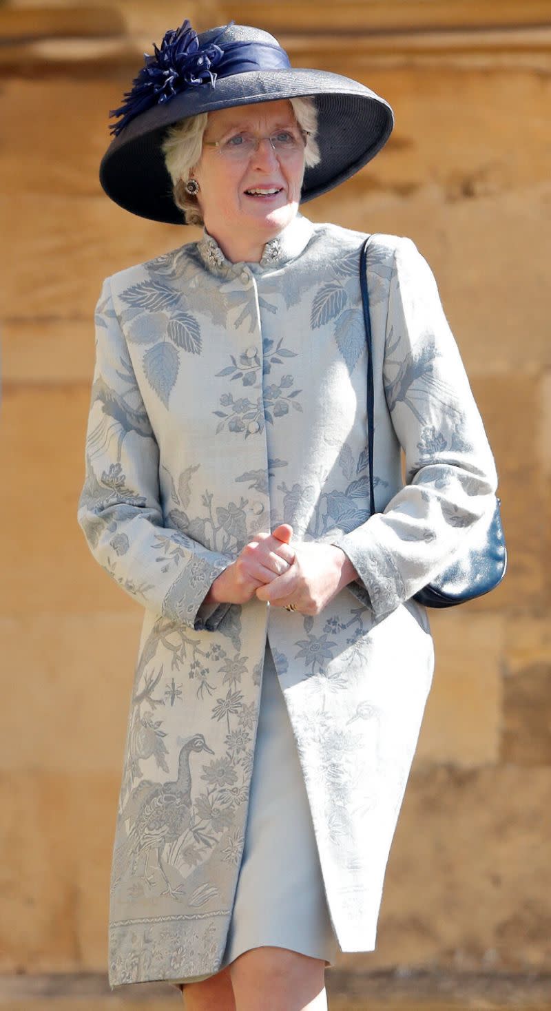 Lady Jane Fellowes au mariage de Meghan et Harry en mai dernier [Photo: Getty]