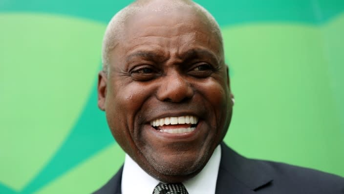 Olympic sprinter Carl Lewis has been named the head coach of the University of Houston track and field team. (Photo: Patrick Smith/Getty Images)