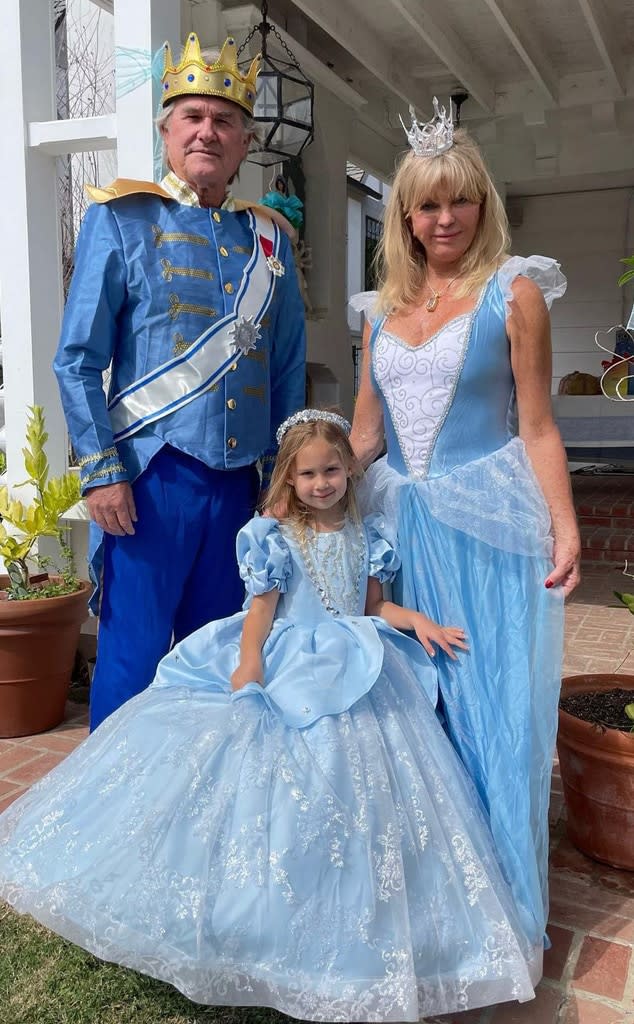 Goldie and Kurt as Prince Charming and Cinderella, Instagram
