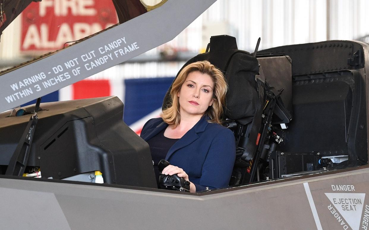 Defence Secretary Penny Mordaunt has revealed the F35 have been used on operations - ©2019 Andrew Parsons / i-Images