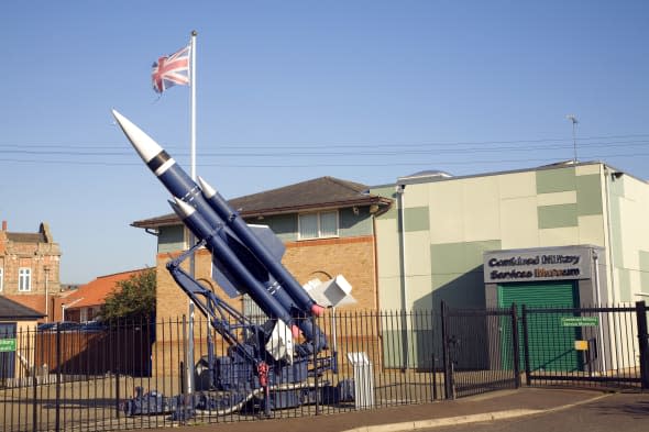 Combined Military Services museum, Maldon, Essex, England