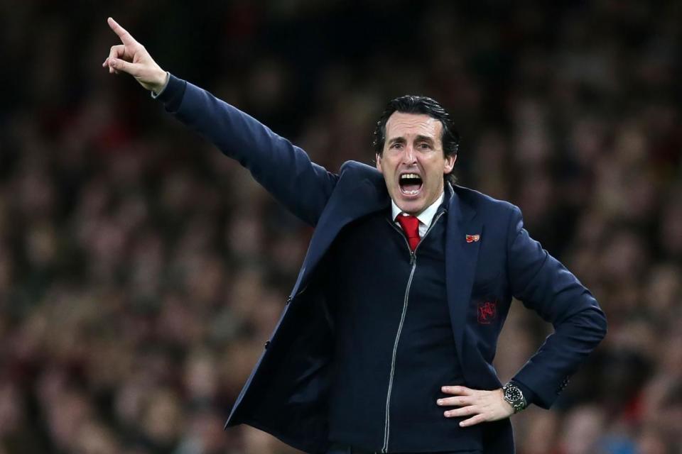 Arsenal manager Unai Emery Photo: AFP/Getty Images