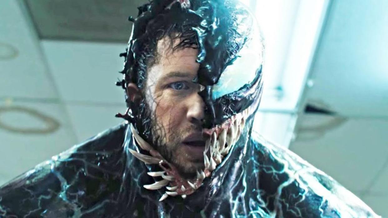 Tom Hardy as Venom in Venom 