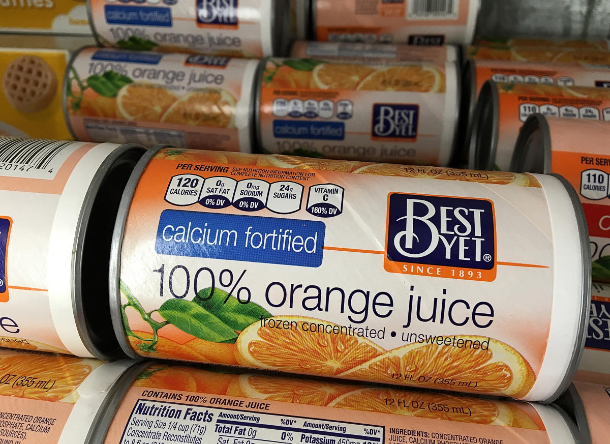 Inflation is cooling. So why is orange juice so expensive right now?