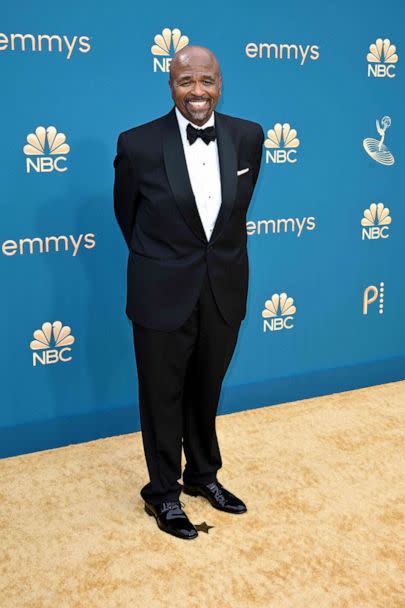 PHOTO: William Stanford Davis arrives for the 74th Emmy Awards at the Microsoft Theater in Los Angeles, on Sept. 12, 2022. (Robyn Beck/AFP via Getty Images)
