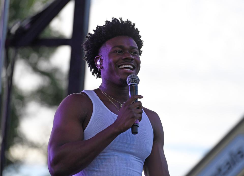 Thousands went downtown to see Jay Copeland perform at a free concert downtown Friday, June 3, 2022, in Salisbury, Maryland.