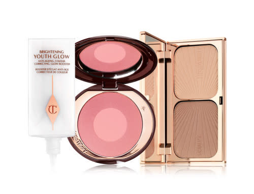 Blush, Bronze And Glow Kit. Image via Charlotte Tilbury.