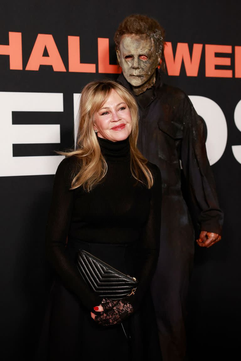 En el Teatro Chino, Griffith también lució espléndida durante la premiere de Halloween: el final