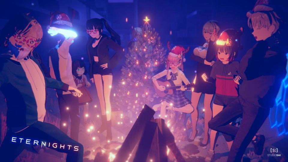 Postales navideñas de videojuegos 2022