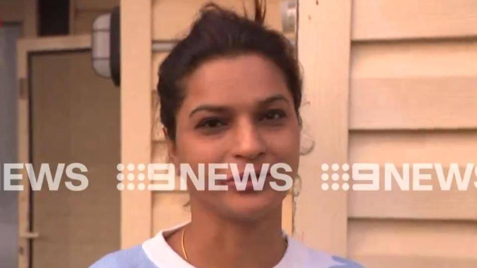 A family whose home was allegedly shot up during a terrifying late night attack in Sydney’s west have made a desperate plea. Emergency services were called to Virginia St in Blacktown shortly after 9pm on Saturday are reports of a shooting.Police allege several shots were fired into the home while five people were inside.Fortunately, none of the occupants were injured.The family of four were reportedly watching TV when a bullet shattered a window and landed in their living room. Picture: 9News