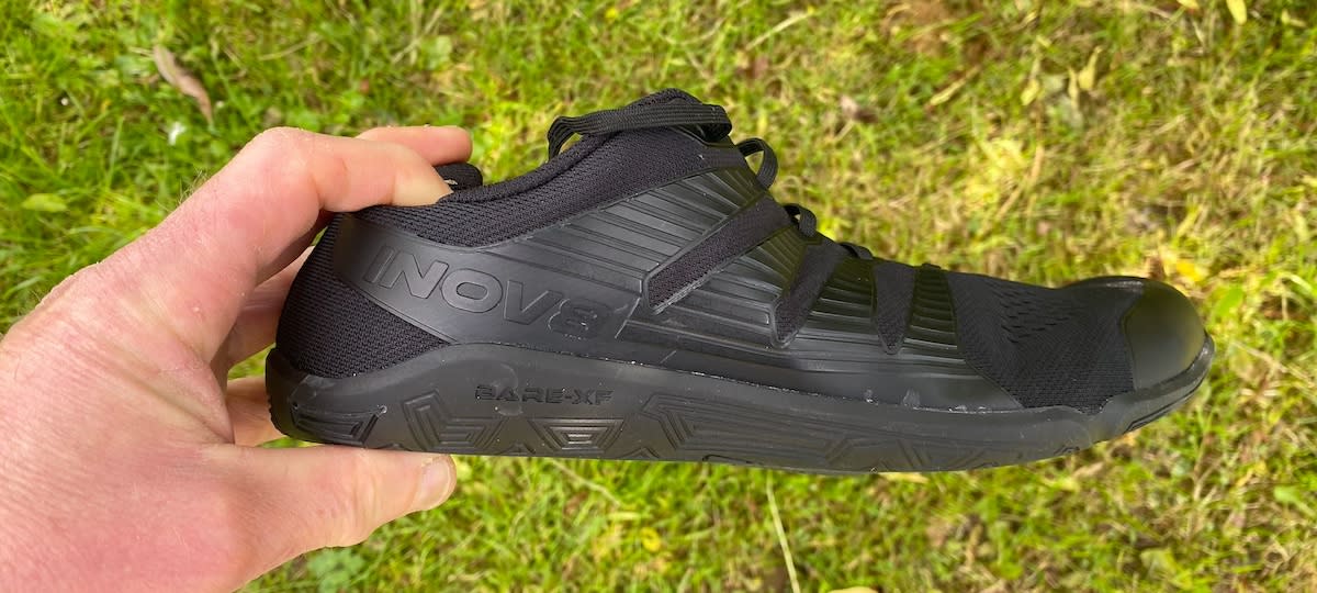  Inov8 Bare-XF barefoot running shoes. 