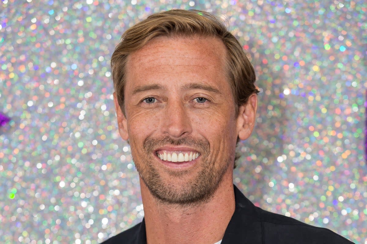 Peter Crouch has opened up about his ‘surreal’ new role as a judge on The Masked Dancer  (Getty Images)