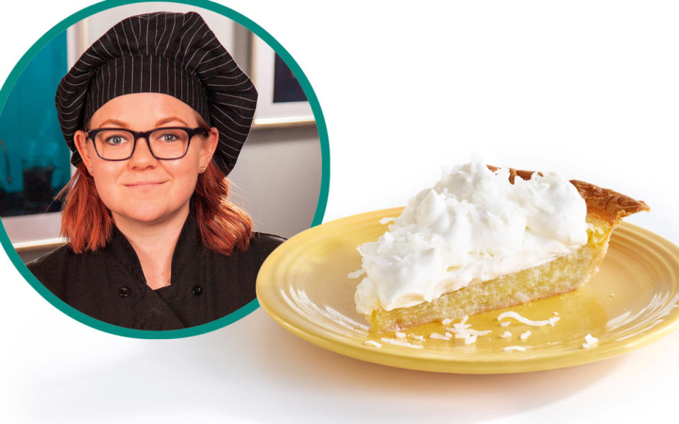<p>The Loving Pie Company</p><p>This pie is like a cross between a coconut cake and a coconut meringue pie.</p><p><strong>Get the recipe: <a href="https://parade.com/841971/alisonashton/suzanne-lovings-coconut-custard-pie/" rel="nofollow noopener" target="_blank" data-ylk="slk:Coconut Custard Pie;elm:context_link;itc:0;sec:content-canvas" class="link ">Coconut Custard Pie</a></strong></p>