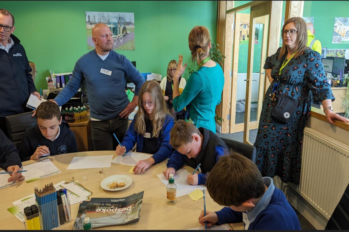 Children enjoy the fun at Pocklington Junior School <i>(Image: Pic supplied)</i>