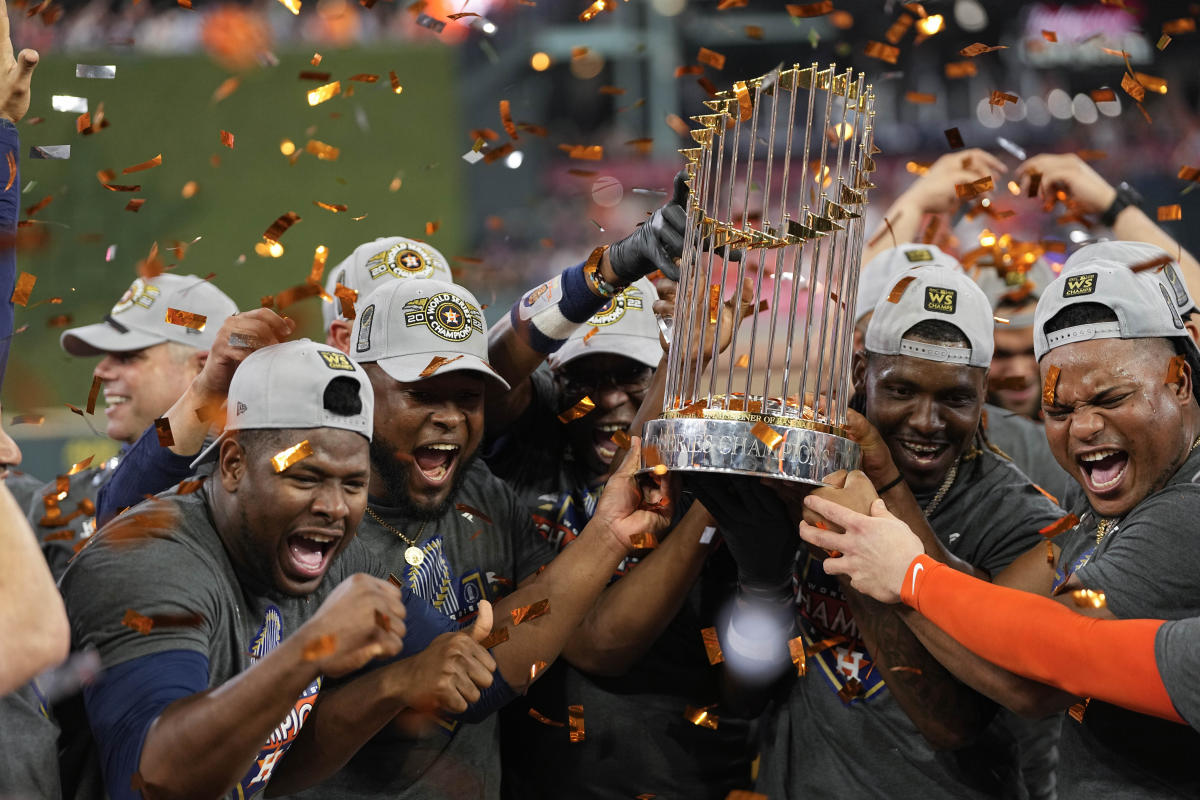 I started to question myself': Astros fan receives World Series