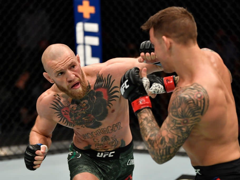 <p>McGregor hopes to bounce back with a win in July</p> (Zuffa LLC via Getty Images)