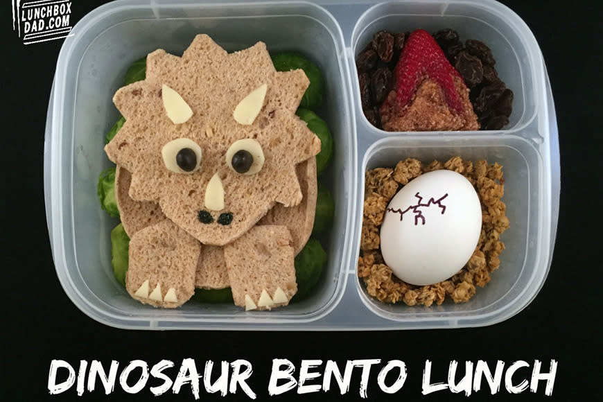 Dinosaur lunch!