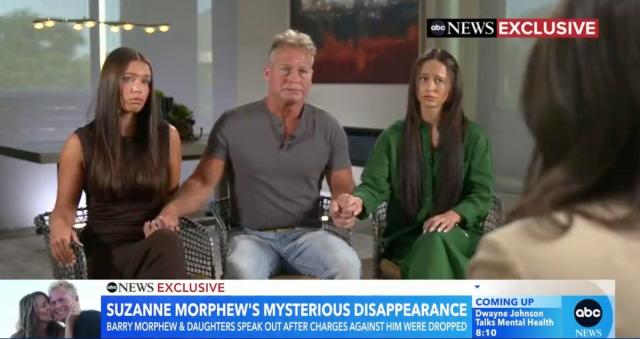 Macy, Barry and Mallory Morphew speak on the third anniversary of Suzanne&#x002019;s disappearance (ABC)
