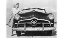 <p>The 239-cubic-inch, 1949 edition was arguably the apex of the flathead Ford's developmental curve, rated at 100 horsepower and bolted into a new model that helped revive Ford Motor Company after World War II. (1949 Ford V-8 convertible pictured)</p>