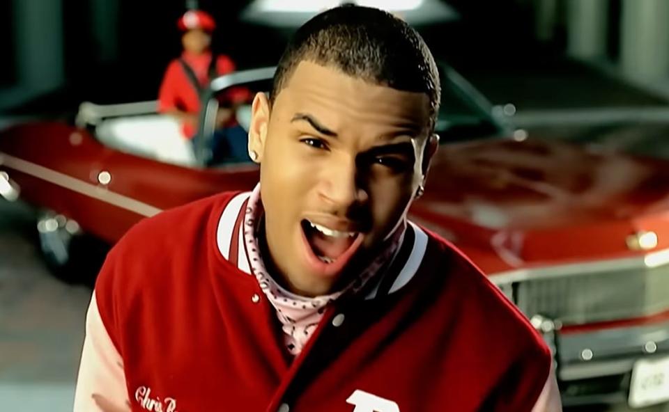 Music video for Chris Brown and T-Pain's "Kiss Kiss."