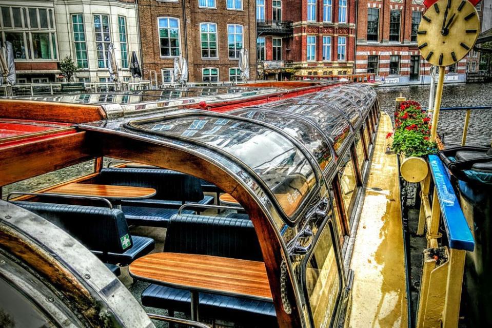 A tour boat in the Netherlands as seen in 2015. The Netherlands currently has a travel ban for travelers outside the European Union/Schengen area. Mike Bonitz / Flickr.com