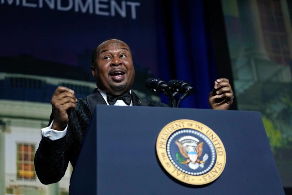 Comedian Roy Wood Jr. has hosted the White House Correspondents’ Association dinner.